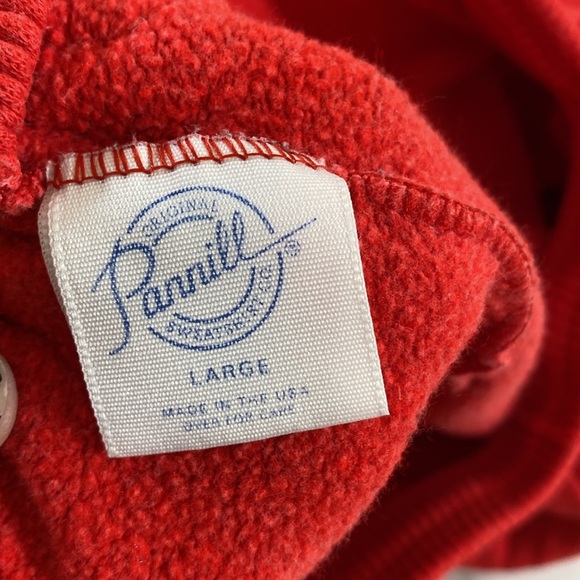 Vintage 90s Pannill Sweatpants Women's Large IU Indiana University‎ Red 1992 - Picture 13 of 14